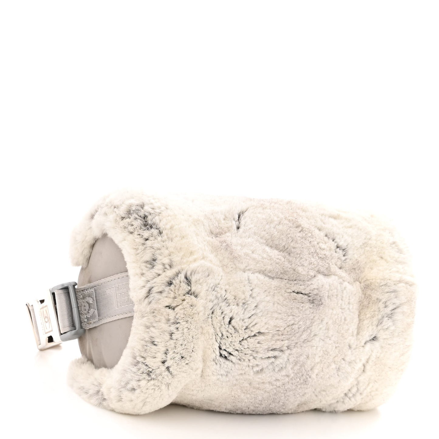 Rabbit Fur Sport Duffle Grey