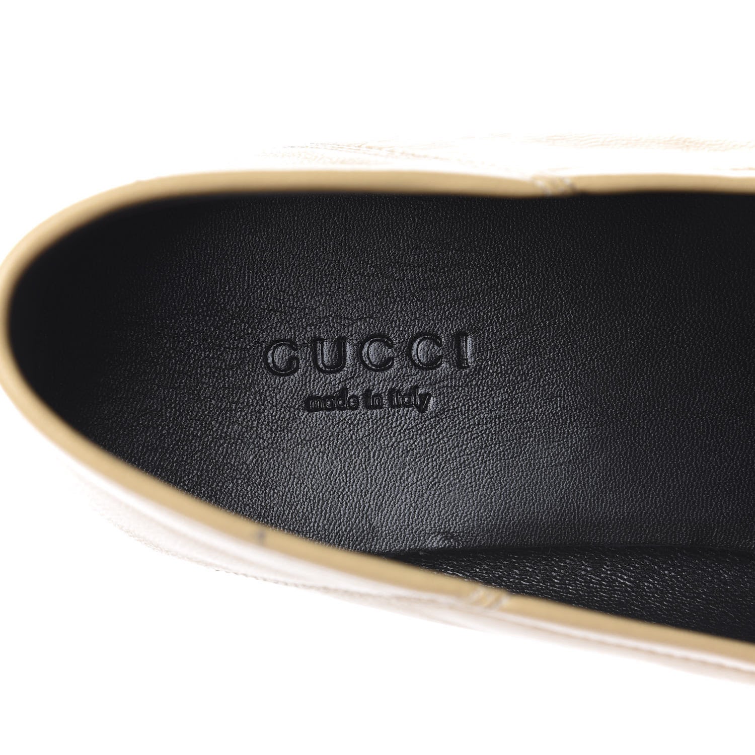 Gucci Lambskin Womens Brixton Horsebit Loafers 40 Wheat 7 of 9
