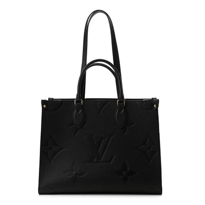 Louis Vuitton Empreinte Monogram Giant Onthego MM Black 1 of 10