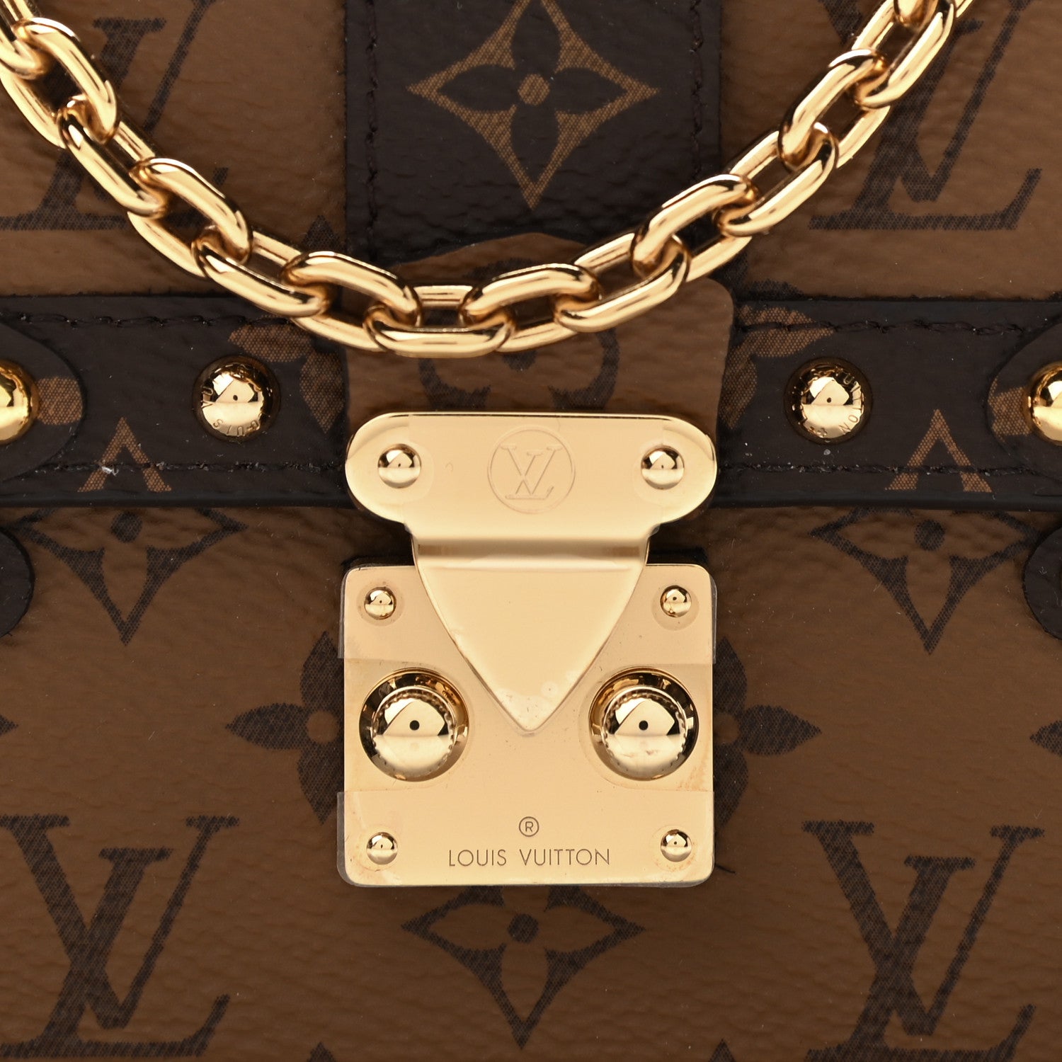 Louis Vuitton Reverse Monogram Essential Trunk NM 7 of 10