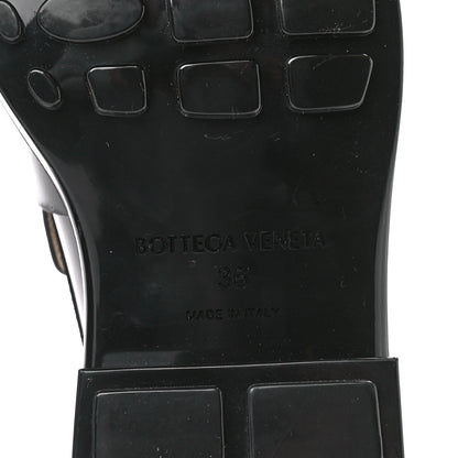 Bottega Veneta Glossy Calfskin Monsieur Loafers 36 Black 6 of 7