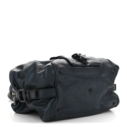 Chloe Calfskin Paddington Front Pocket Tote Bleu Nuit 4 of 10