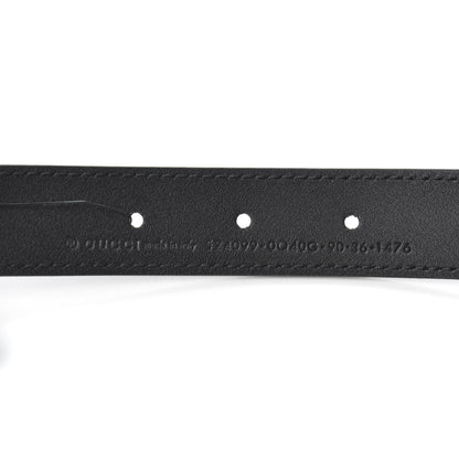 Gucci Calfskin Torchon Double G Chain 25mm Belt 90 36 Black 3 of 4
