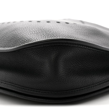 Hermes Taurillon Clemence Evelyne II TGM Black 10 of 10