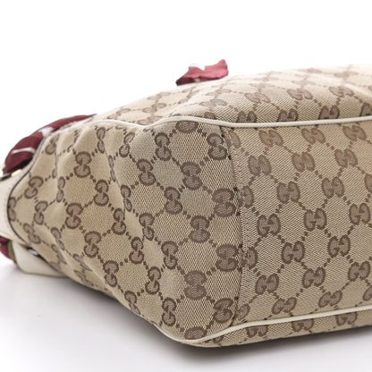 Gucci Monogram Medium Positano Tote Off White 9 of 12