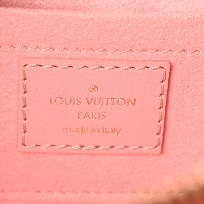 Louis Vuitton Calfskin Embellished New Wave Love Lock Heart Bag Rose Pomettes 6 of 9