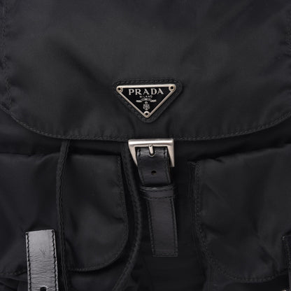 Prada Nylon Vela Medium Backpack Black 8 of 10
