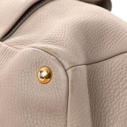 Prada Vitello Daino Pocket Tote Argilla 9 of 20