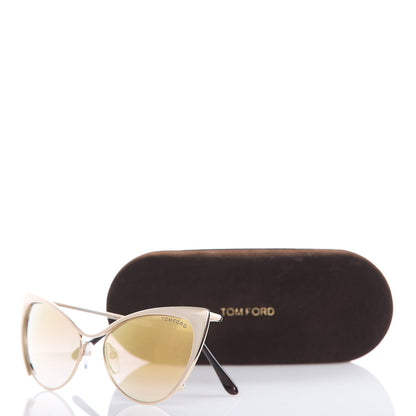 Tom Ford Nastasya Cat Eye Sunglasses TF304 Gold 7 of 7