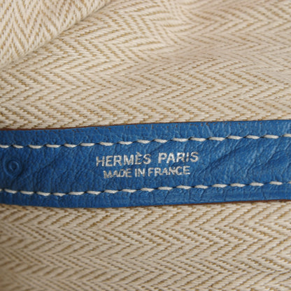 Hermes Negonda Garden Party Tote 36 MM Blue Jean 7 of 9