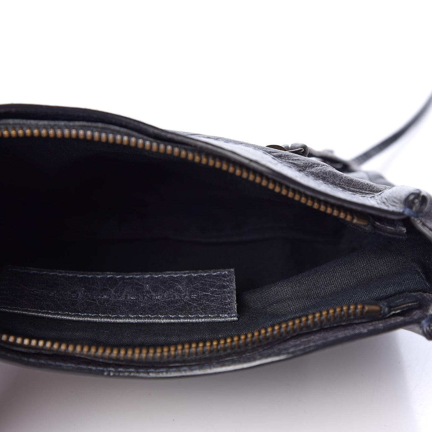 Chevre Porte Toilette Makeup Clutch Anthracite