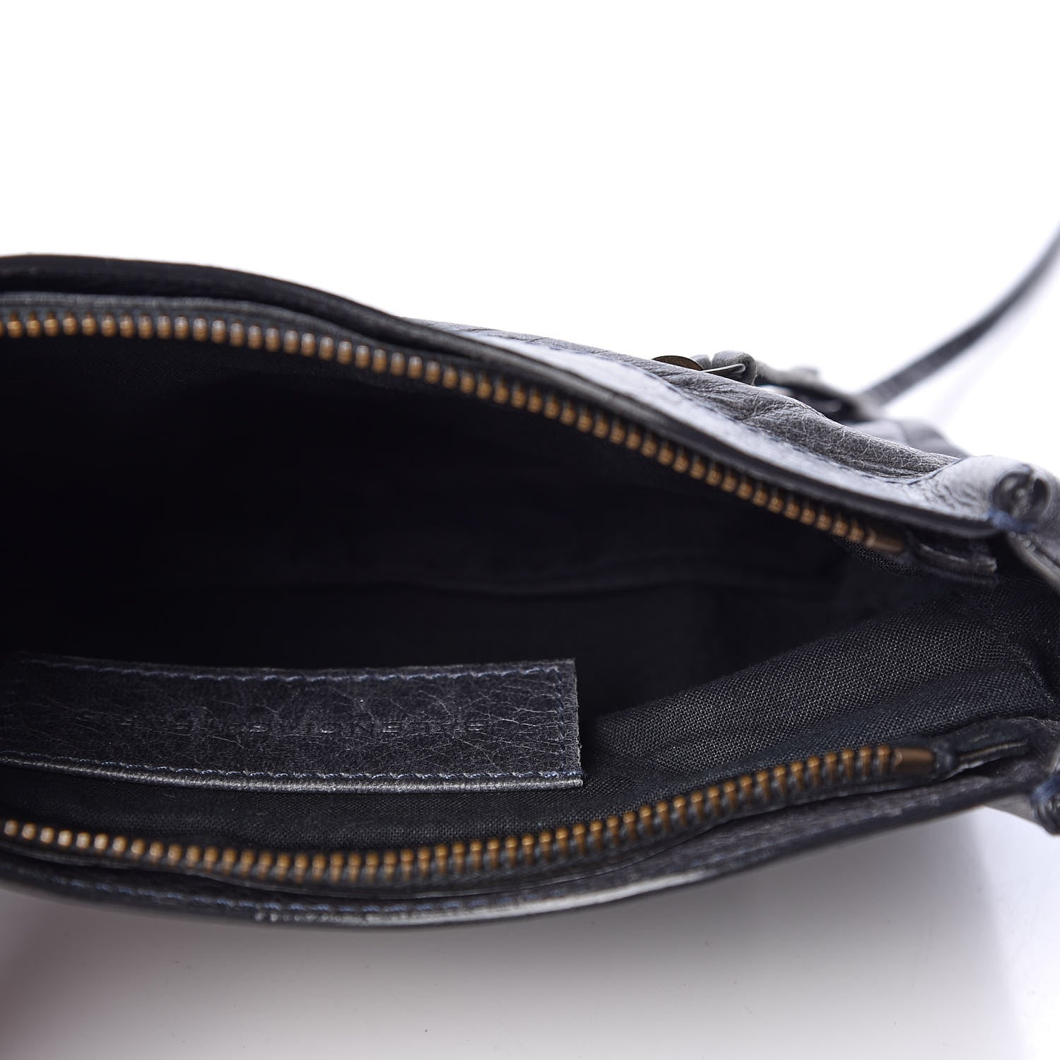 Balenciaga Chevre Porte Toilette Makeup Clutch Anthracite 4 of 10