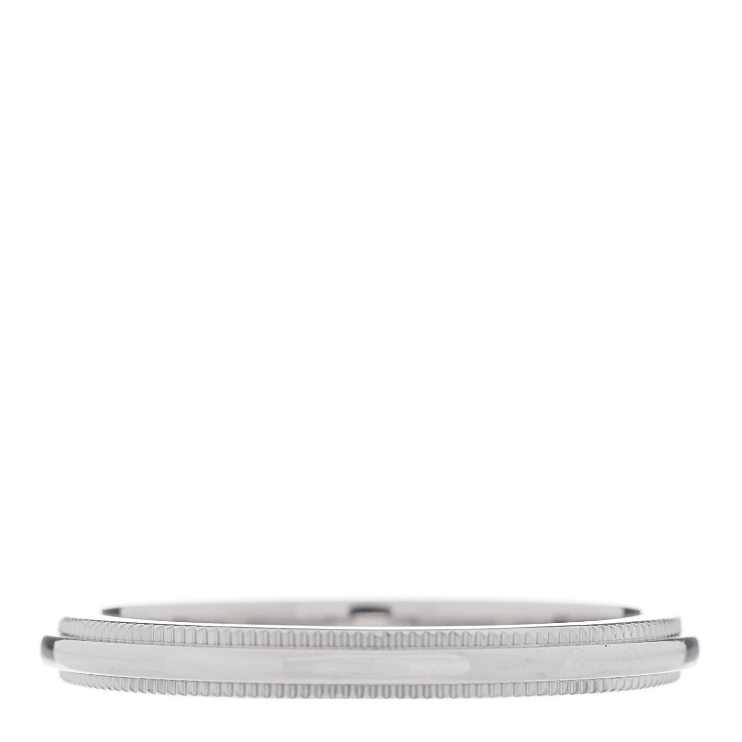 Tiffany Platinum 2mm Milgrain Wedding Band Ring 51 5.75 3 of 4