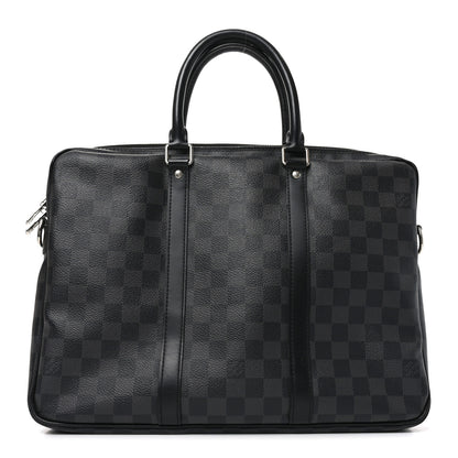 Louis Vuitton Damier Graphite Porte Documents Voyage PM 1 of 9
