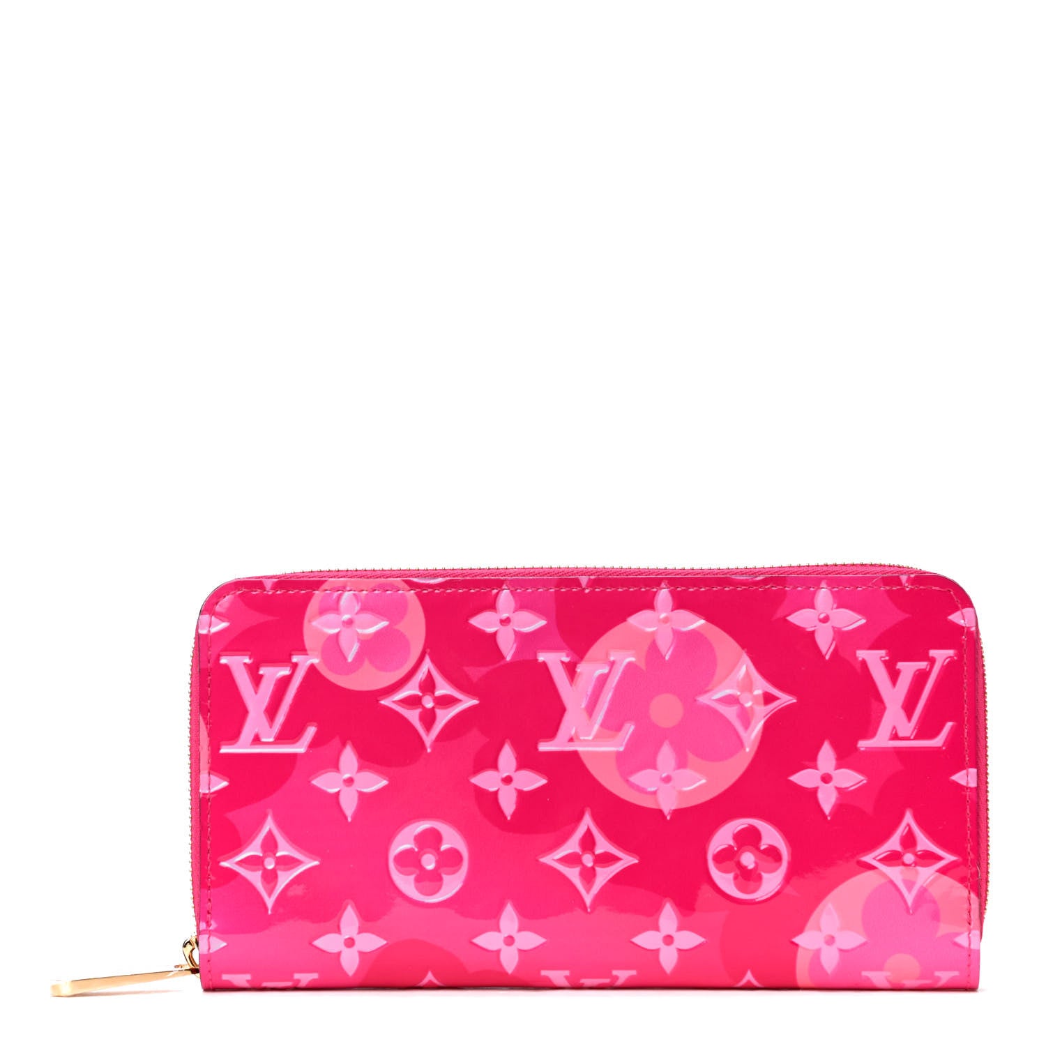 Louis Vuitton Vernis Valentine Zippy Wallet Fuchsia 1 of 4