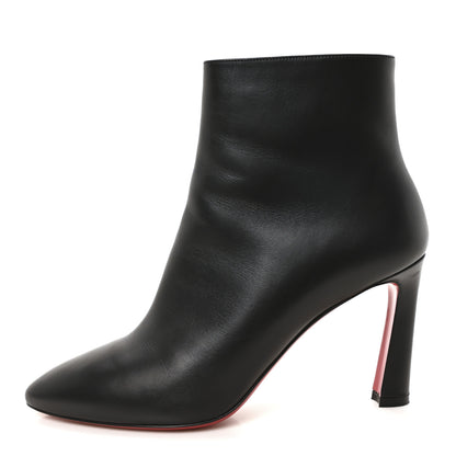 Christian Louboutin Calfskin So Eleonor 85 Ankle Boots 40.5 Black 1 of 9