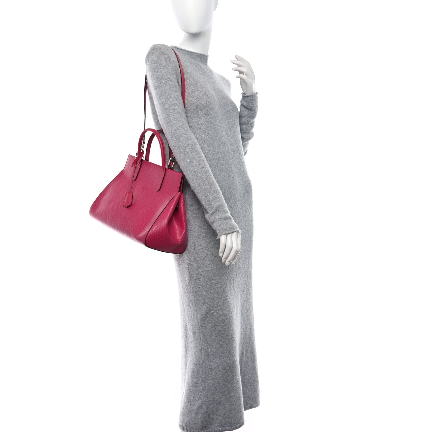 Louis Vuitton Epi Marly MM Fuchsia 2 of 8