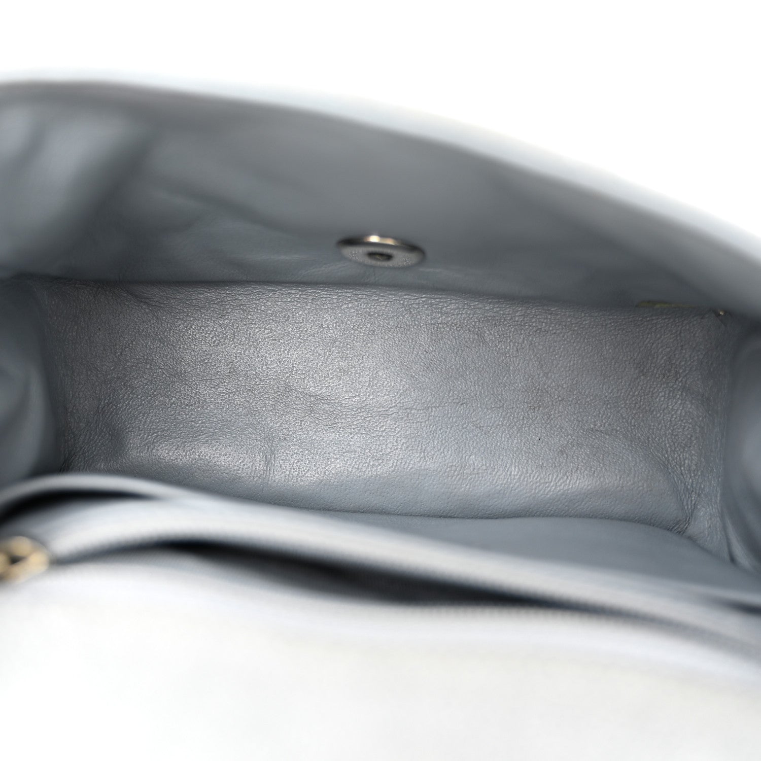 Chanel Iridescent Caviar Quilted Mini Square Flap Grey 5 of 12