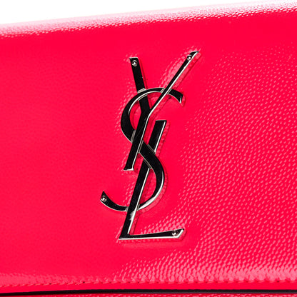 Saint Laurent Grain De Poudre Monogram Kate Belt Bag Neon Pink 10 of 12
