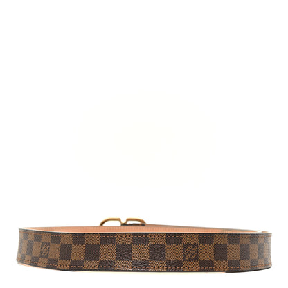 Louis Vuitton Damier Ebene Mini 25mm Belt 75 30 2 of 8