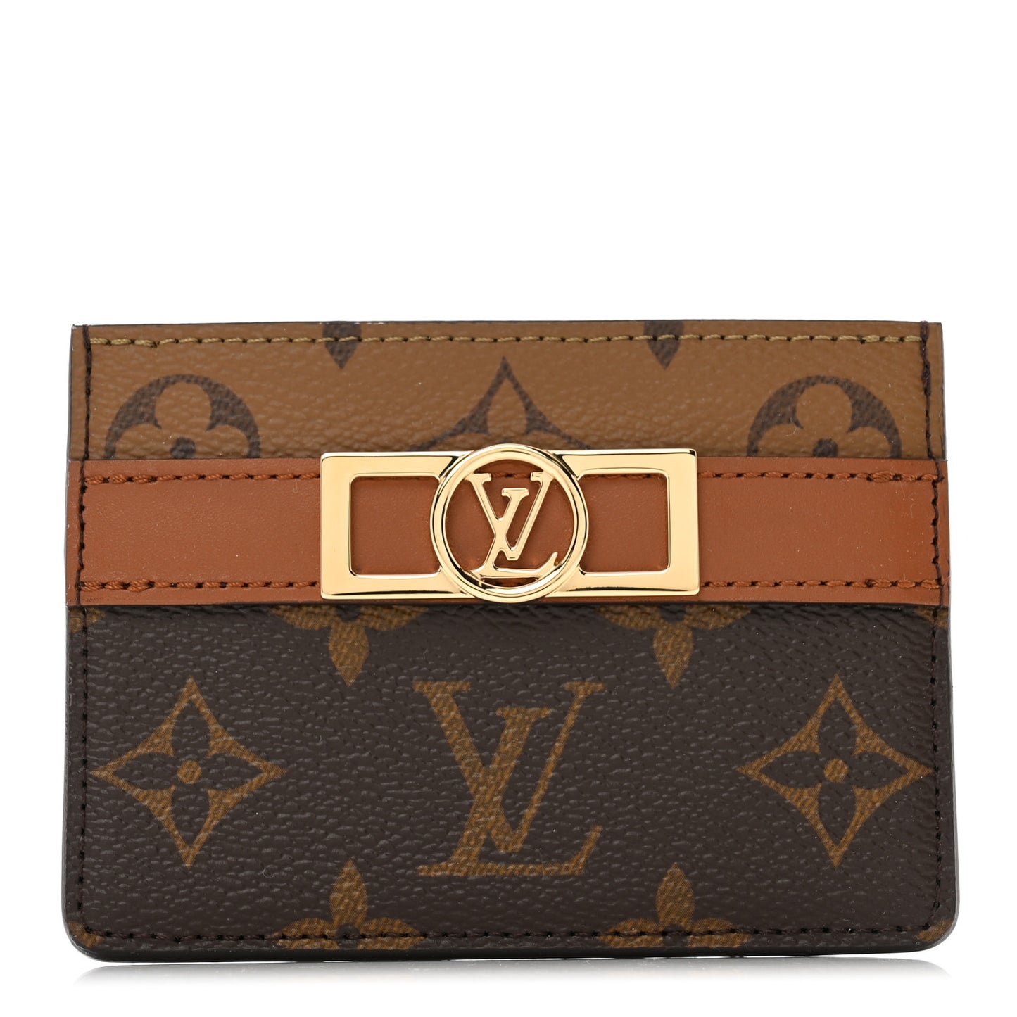 Reverse Monogram Dauphine Card Holder