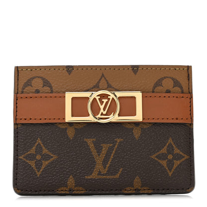 Louis Vuitton Reverse Monogram Dauphine Card Holder 1 of 7