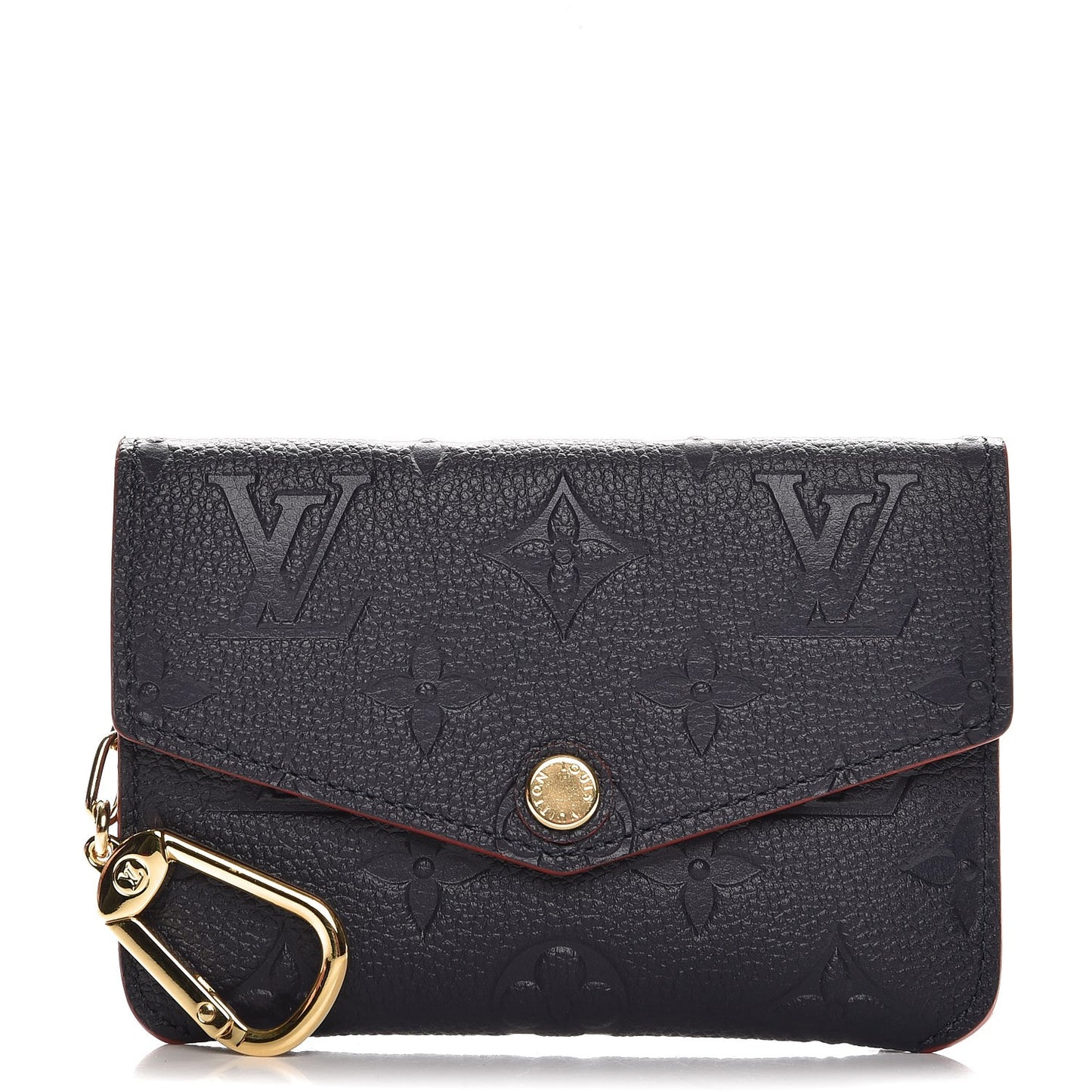 Empreinte Key Pouch Marine Rouge