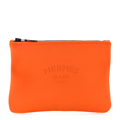 Hermes Neoprene Small Neobain Case Orange 1 of 7