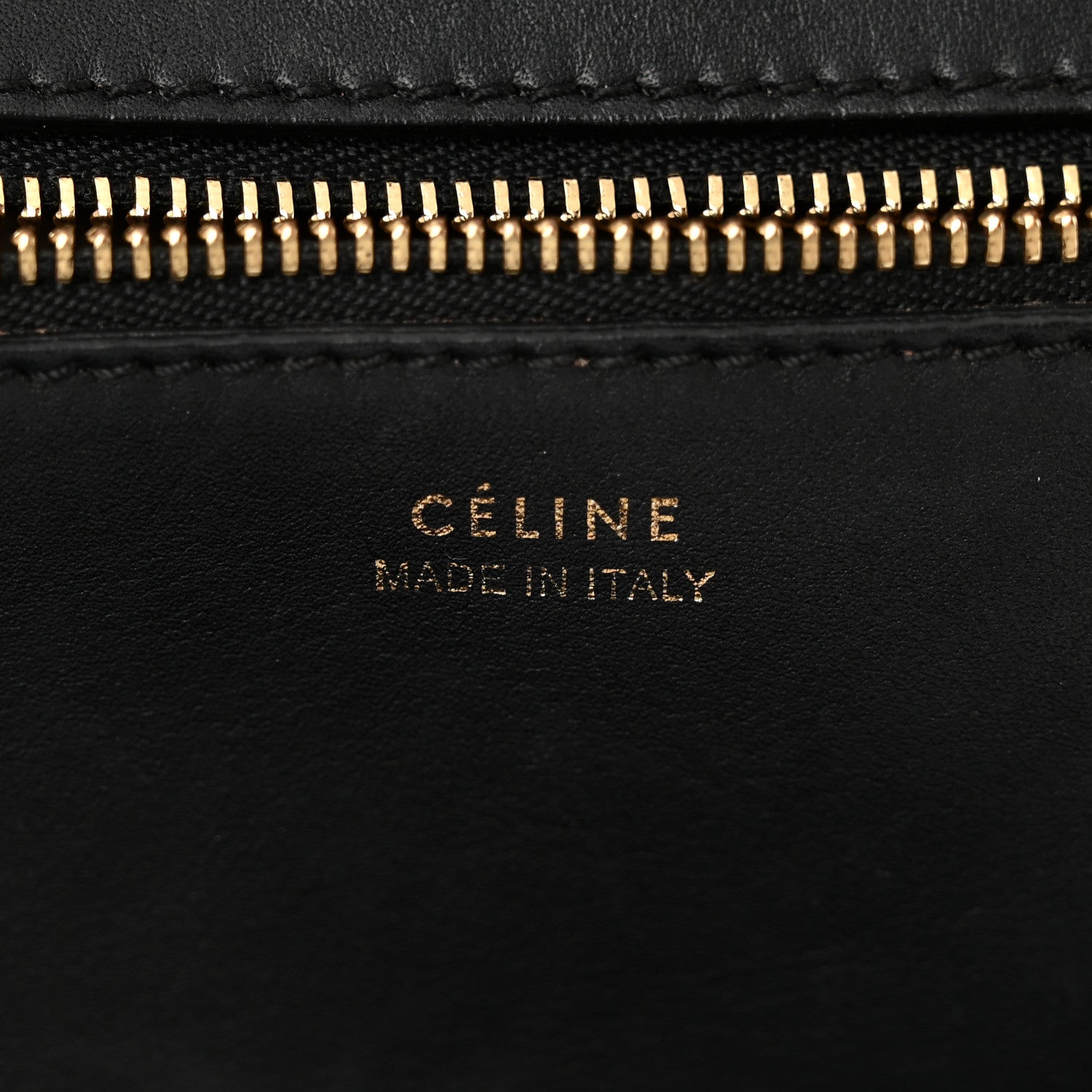 Celine Natural Calfskin Medium Tie Knot Tote Black 6 of 15