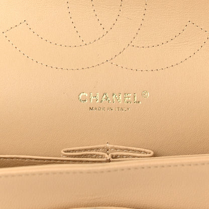 Chanel Caviar Quilted Jumbo Double Flap Light Beige 6 of 16
