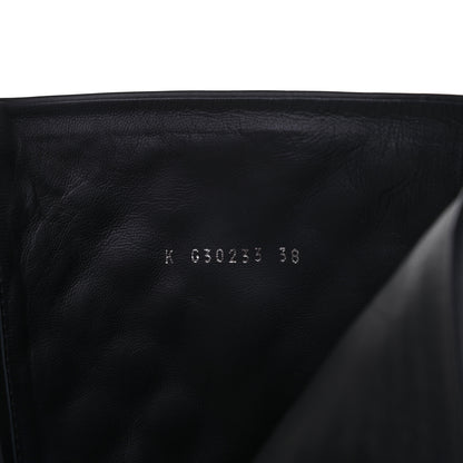 Chanel Oily Calfskin Quilted High Boots 38 Black 8 of 10