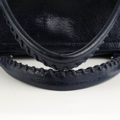 Balenciaga Agneau Classic Hardware S Squash Boston Bleu Nuit Dark Sea 8 of 8