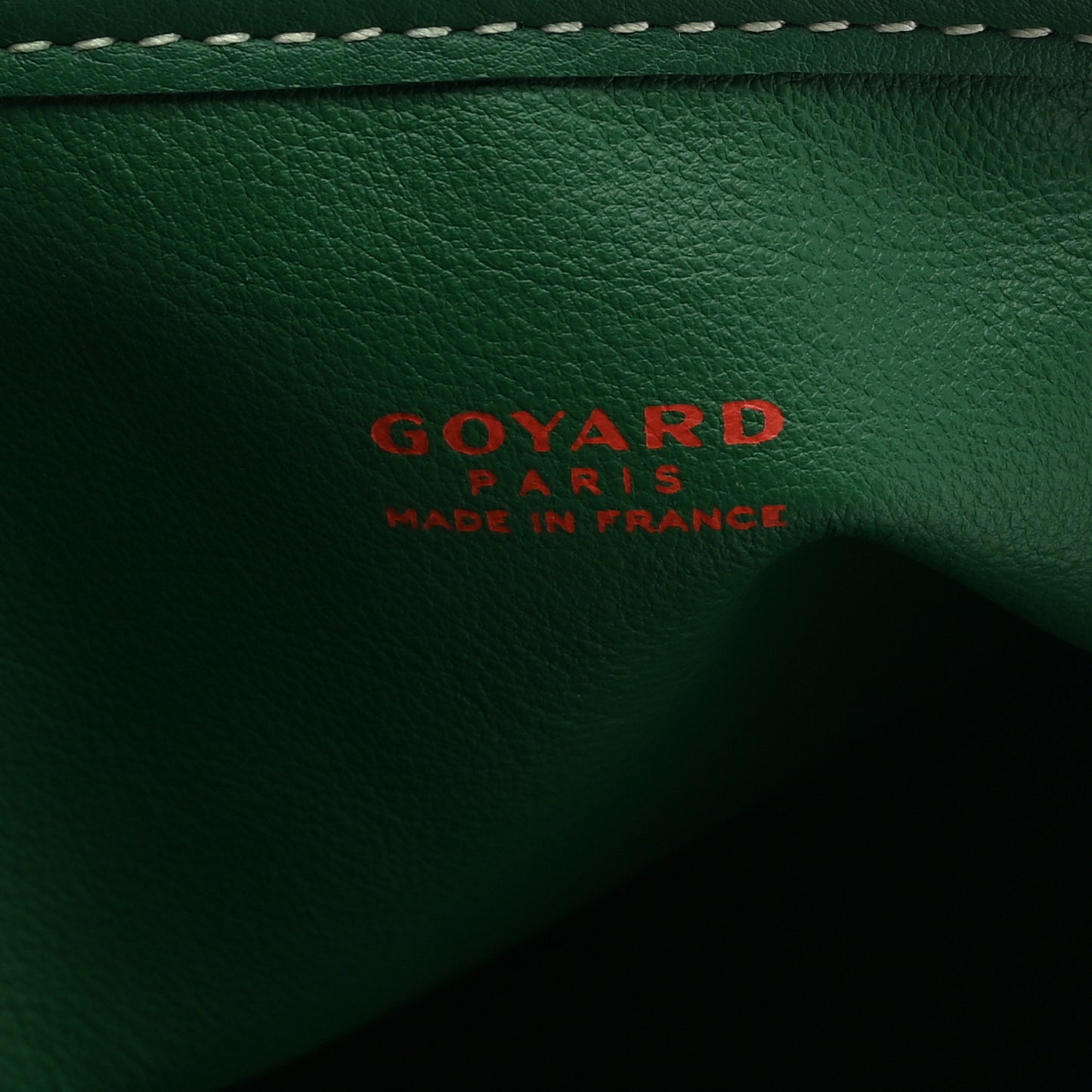 Goyardine Reversible Mini Anjou Green