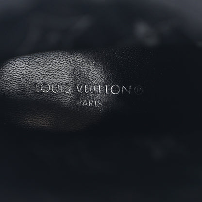 Louis Vuitton Monogram Stretch Fabric Silhouette Ankle Boots 40 Black 7 of 10