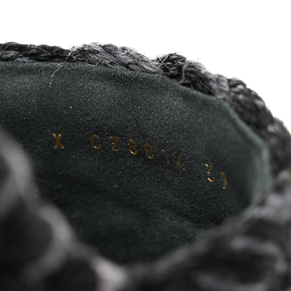 Chanel Cord Braided CC Mules 39 Black 8 of 12