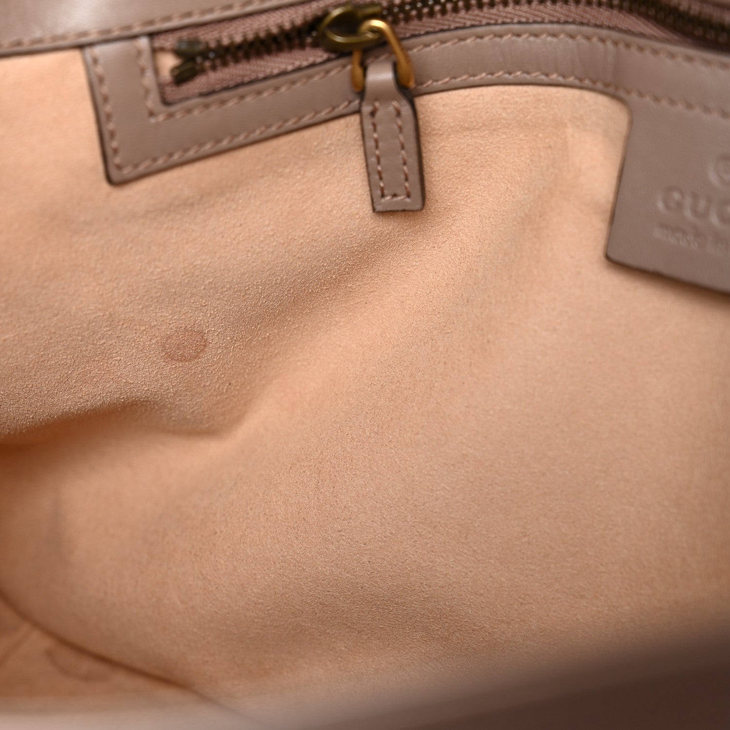 Gucci Calfskin Matelasse Medium GG Marmont Shoulder Bag Porcelain Rose 11 of 11