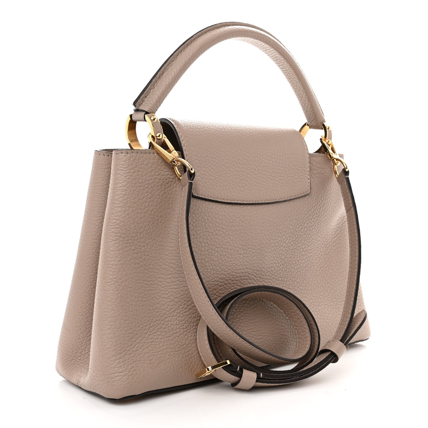 Louis Vuitton Taurillon Capucines PM Galet 3 of 9