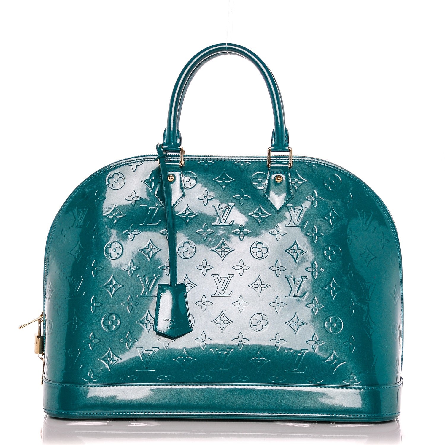 Louis Vuitton Vernis Alma GM Blue Galactic 1 of 6
