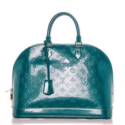 Louis Vuitton Vernis Alma GM Blue Galactic 1 of 6