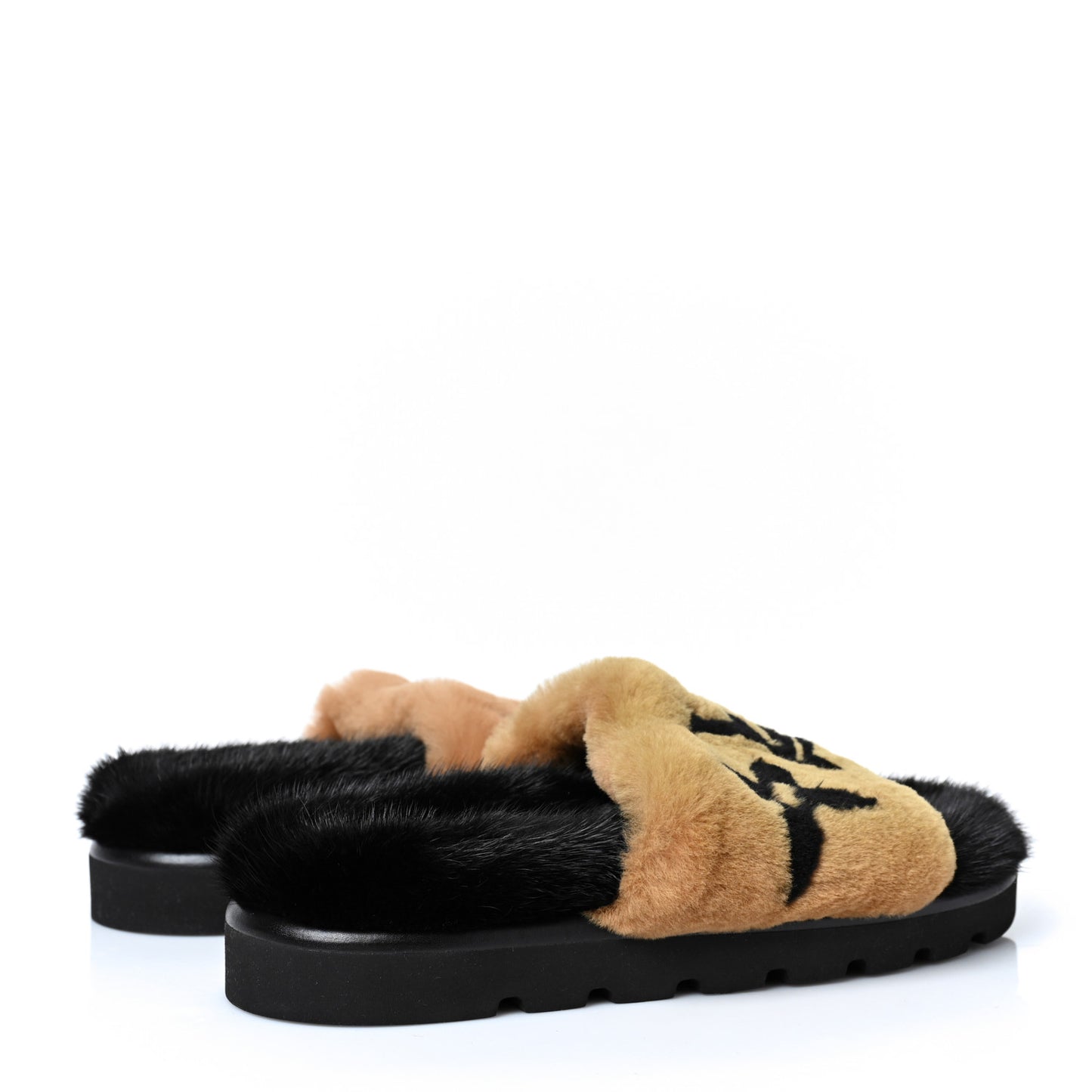 Mink Pool Pillow Comfort Mule 38 Brown