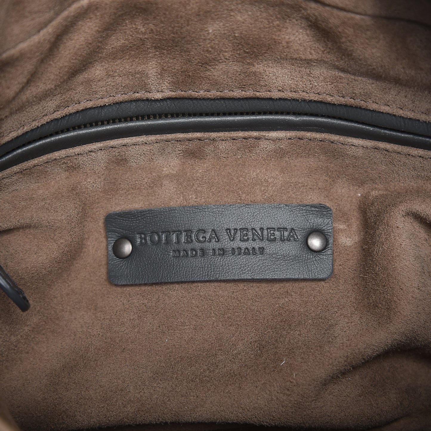 Nappa Intrecciato Small Camera Bag New Light Grey