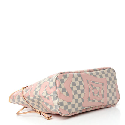 Louis Vuitton Damier Azur Tahitienne Neverfull MM 4 of 12