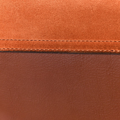 Chloe Suede Calfskin Small Faye Shoulder Bag Tobacco 9 of 9