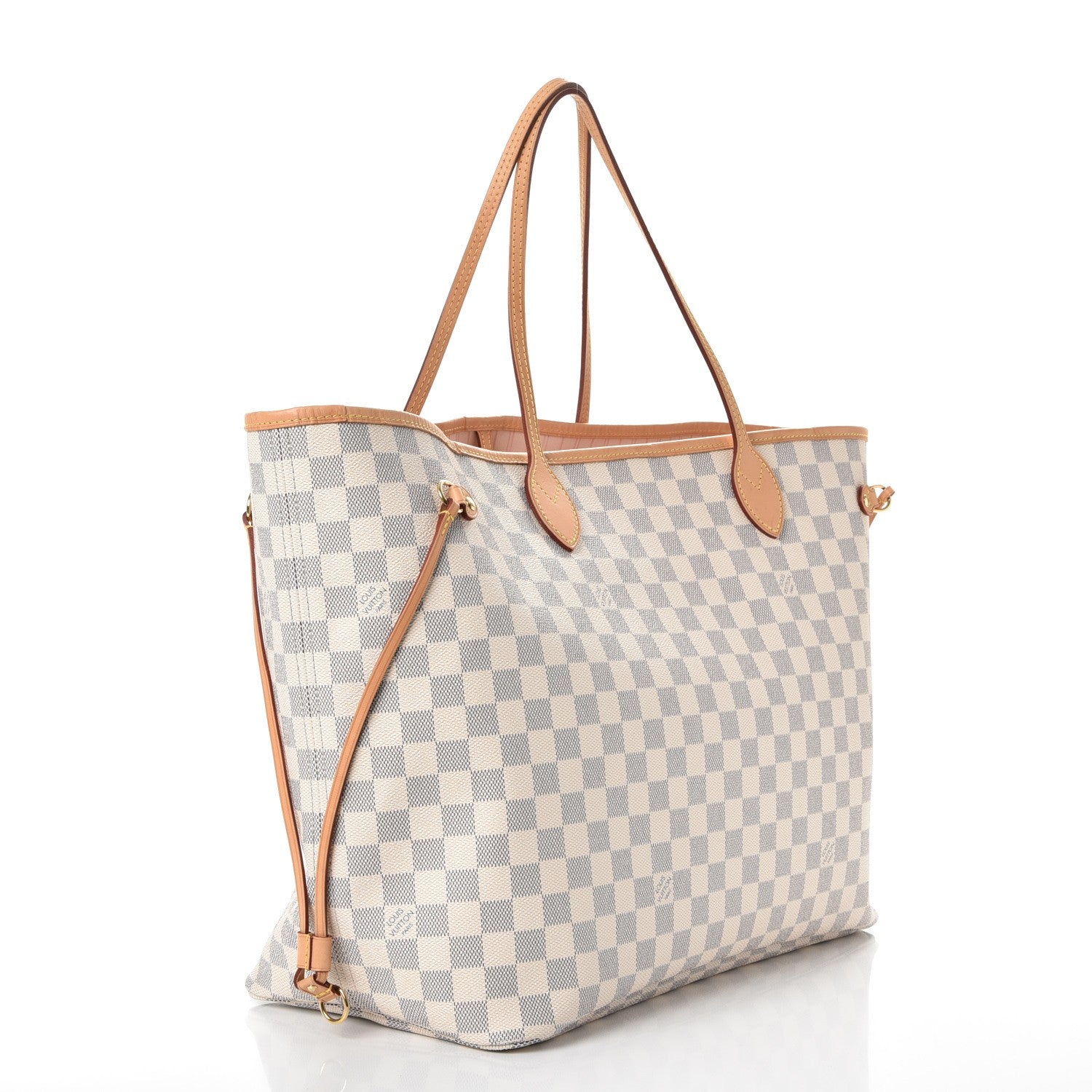 Louis Vuitton Damier Azur Neo Neverfull GM Rose Ballerine 5 of 10
