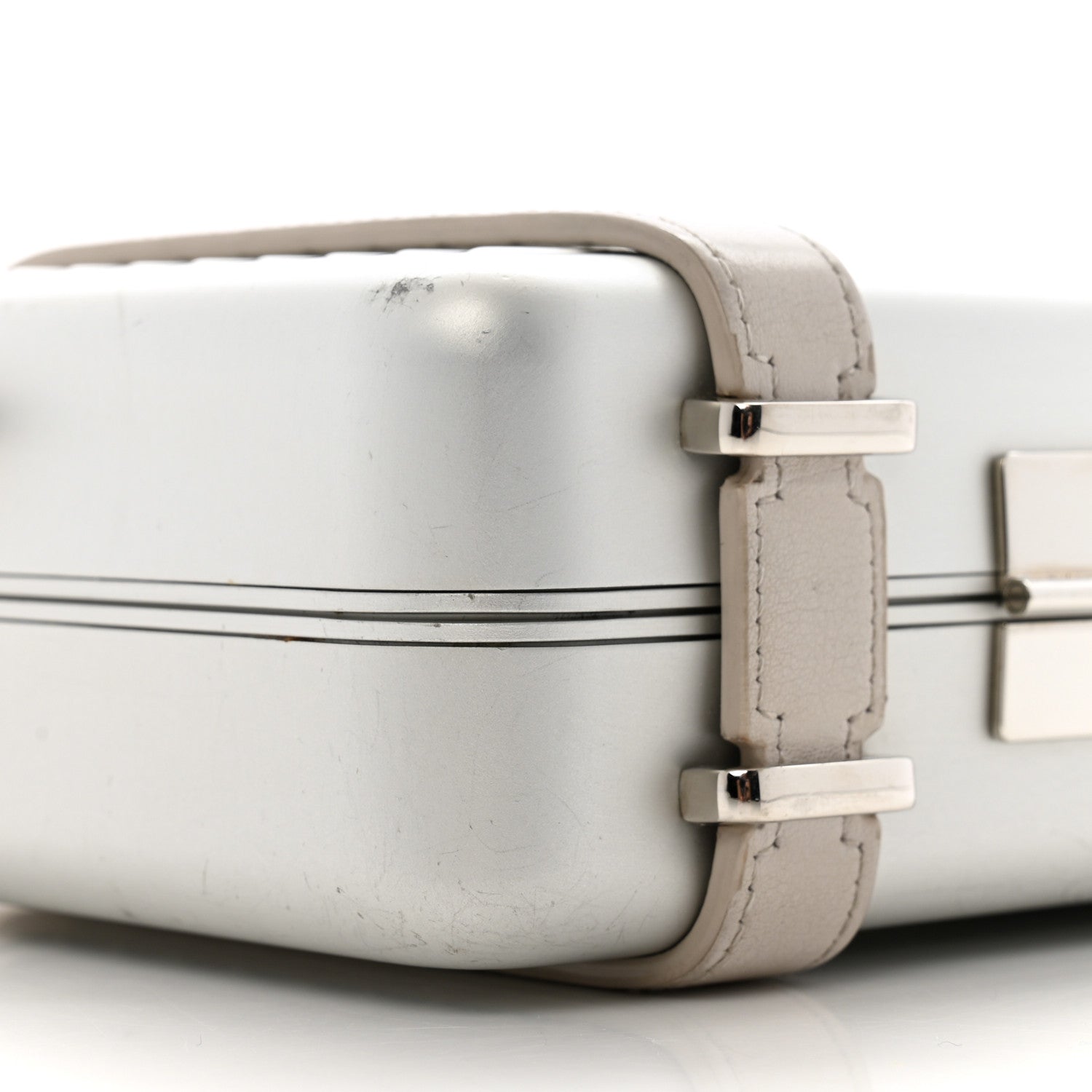 Christian Dior X RIMOWA Aluminum Personal Clutch On Strap Silver 11 of 18