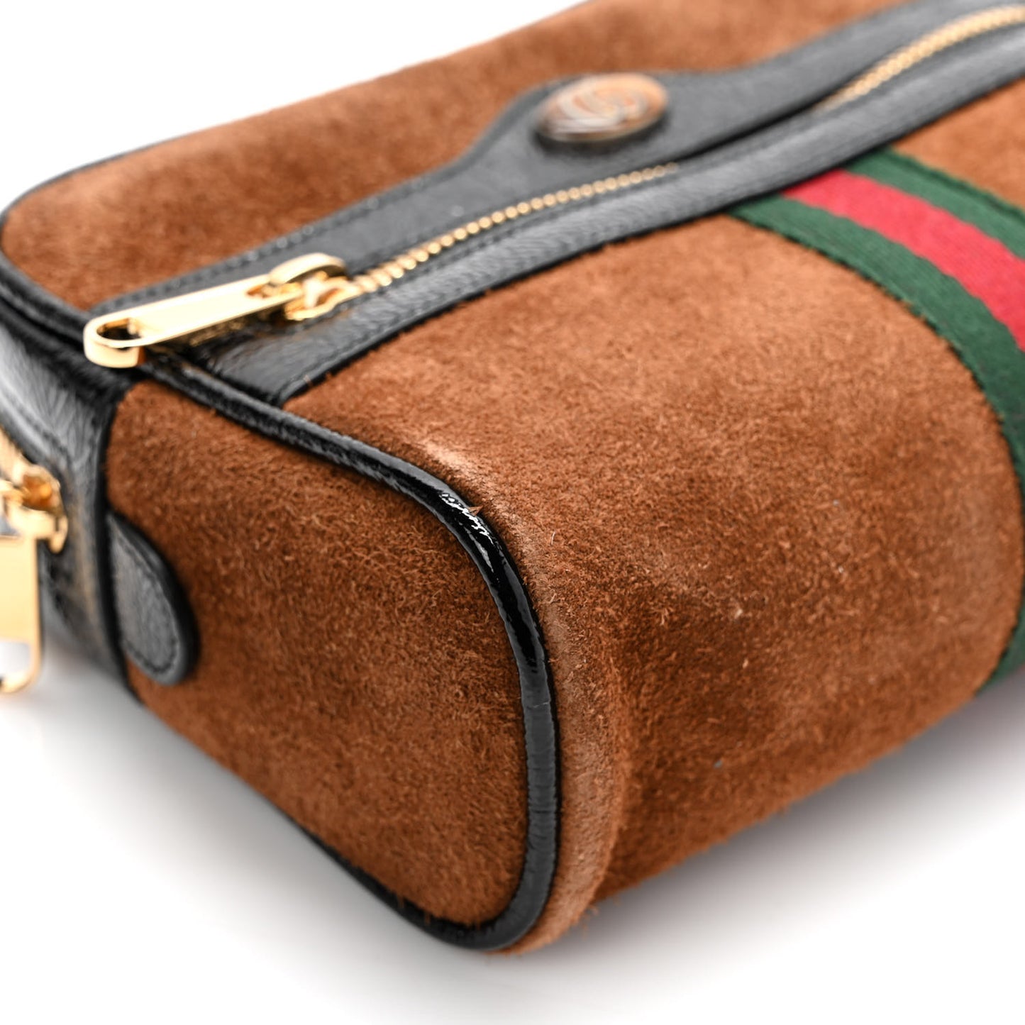 Suede Small Ophidia Belt Bag 85 34 Brown
