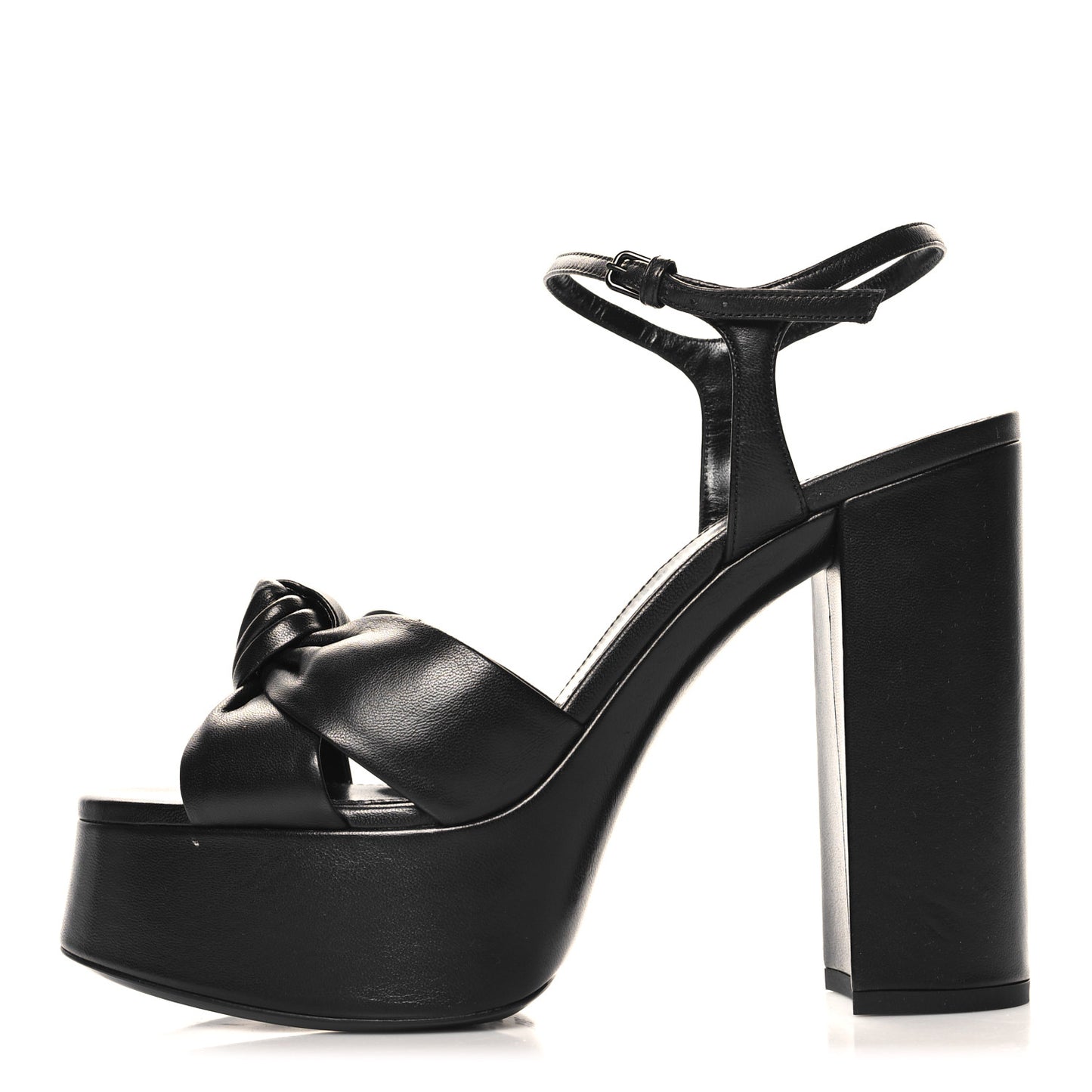 Vendome Bianca 85 Platform Sandals 39.5 Black
