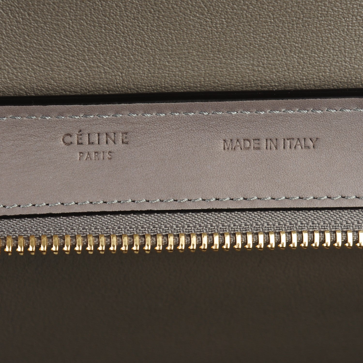 Celine Sleek Calfskin Small Tri-Color Trapeze Dark Blue 6 of 7