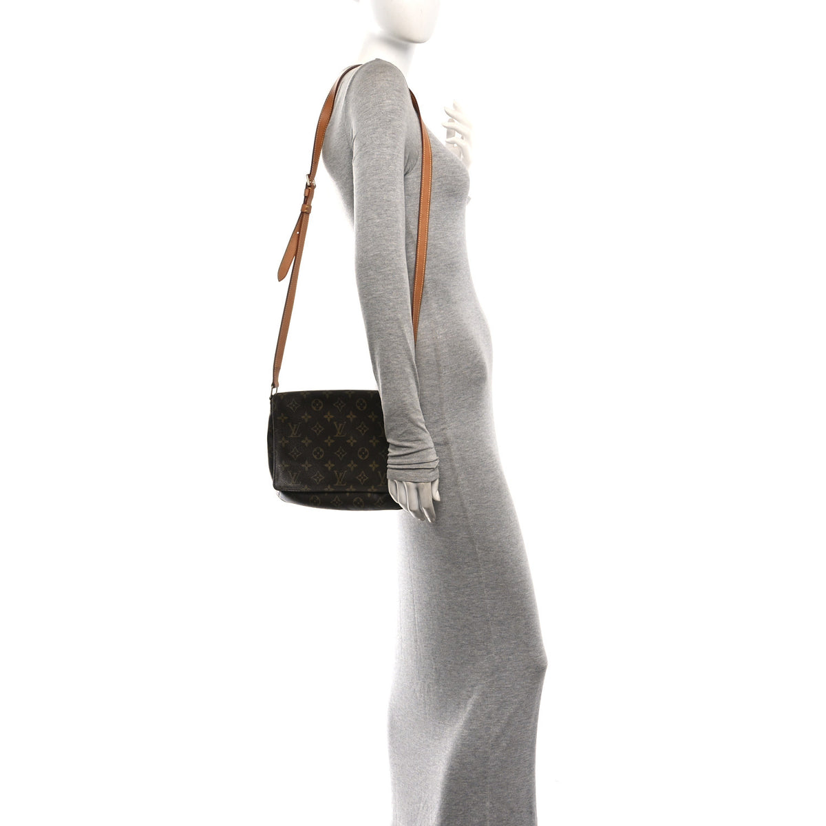 Louis Vuitton Monogram Musette Tango Long Strap 2 of 9