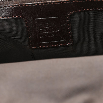 Fendi Zucca Small Holdall Tote Tobacco 6 of 12